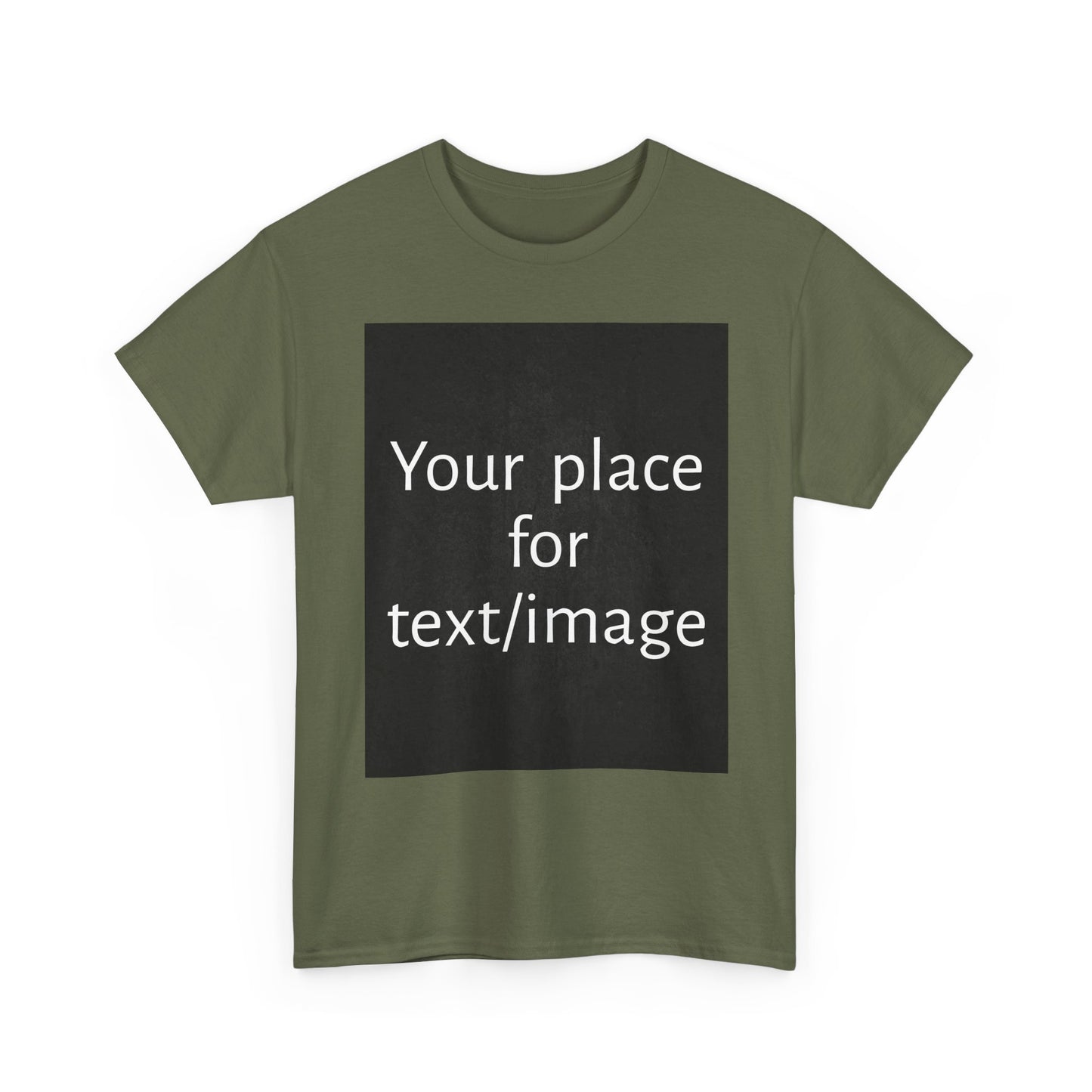 Machen Sie es zu Ihrem – Individuelles T-Shirt mit Vorder- und Rückseite | Personalisiertes T-Shirt für Fotos, Text oder Logos – Ihre Kunst, Ihr T-Shirt