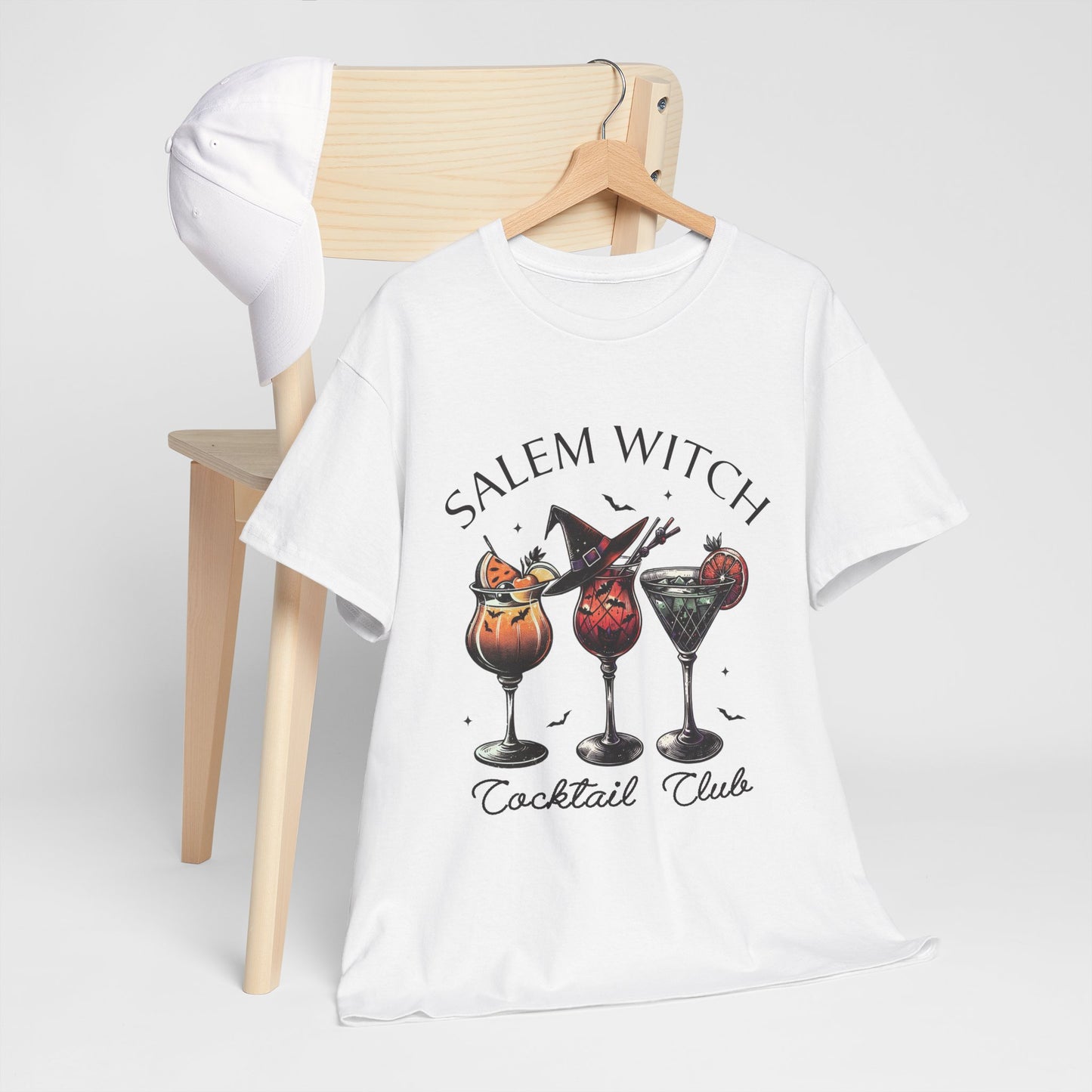 Salem Witch Cocktail Club T-Shirt - Halloween Bar Crawl Tee
