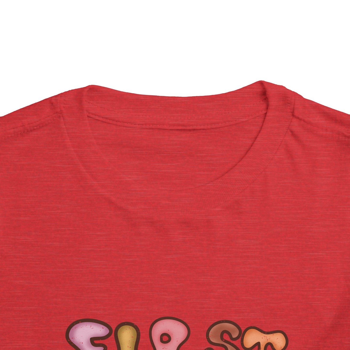 First Grade Bubble Letters T-Shirt | Cute Retro Back to School Kids Tee