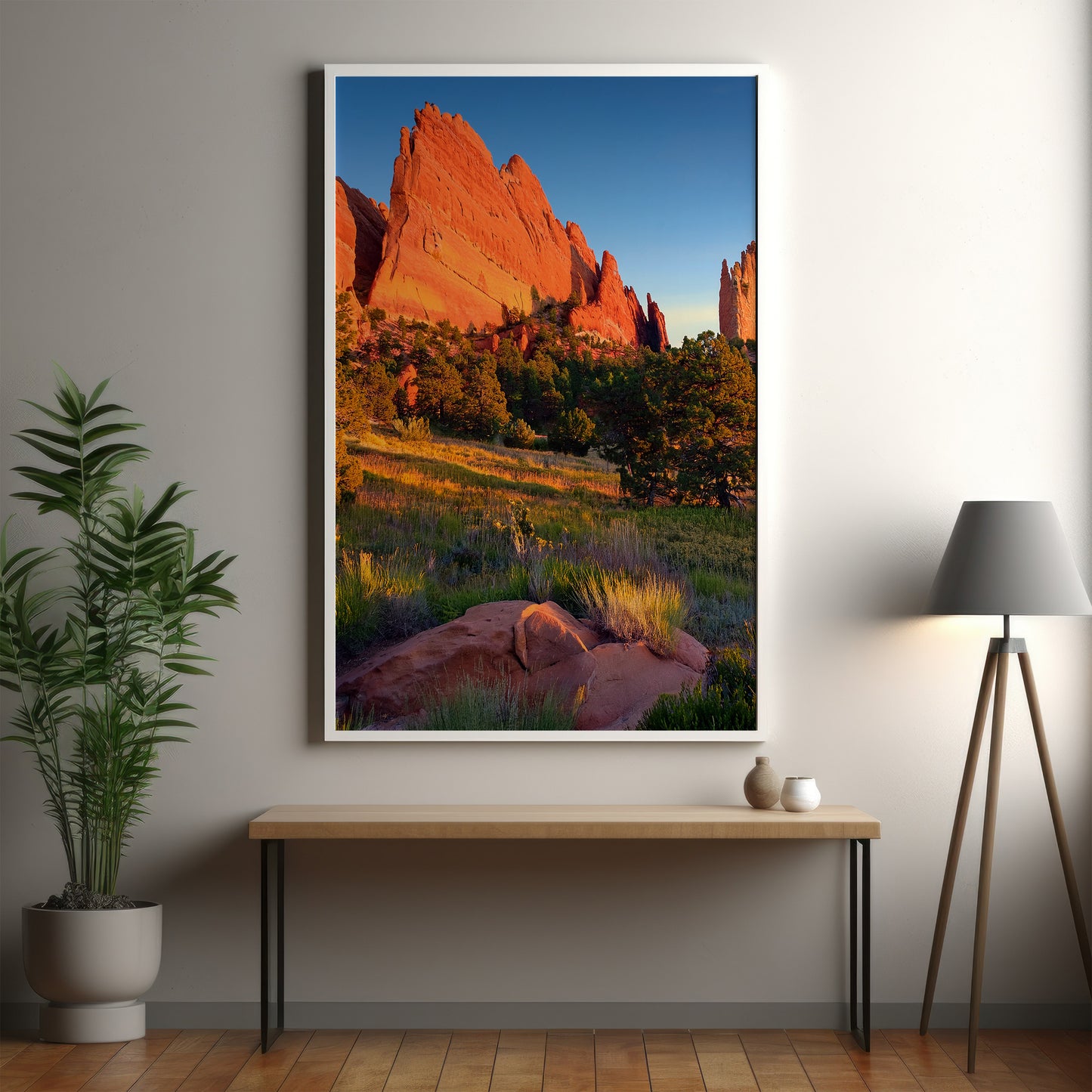 Garden of the Gods Wall Art Set - Colorado Red Rocks