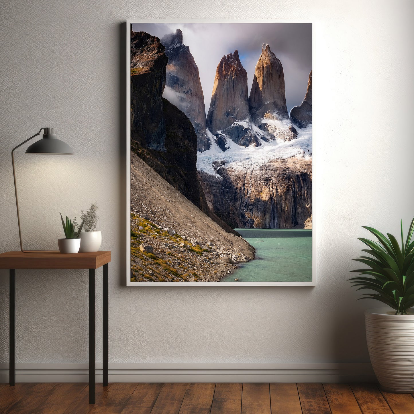 Torres del Paine Wall Art Set - Granite Spires & Glacier