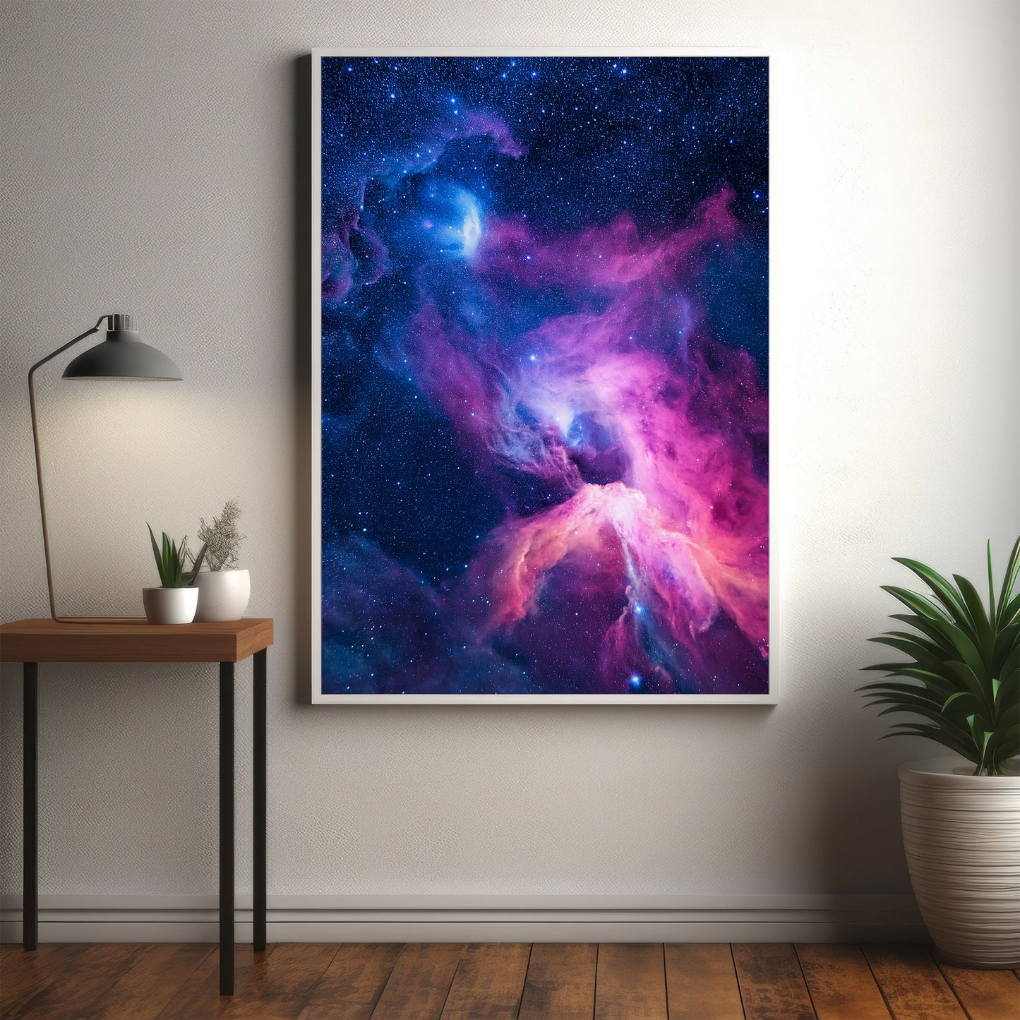 Cosmic Nebula Wall Art Set - Vibrant Deep Space Prints
