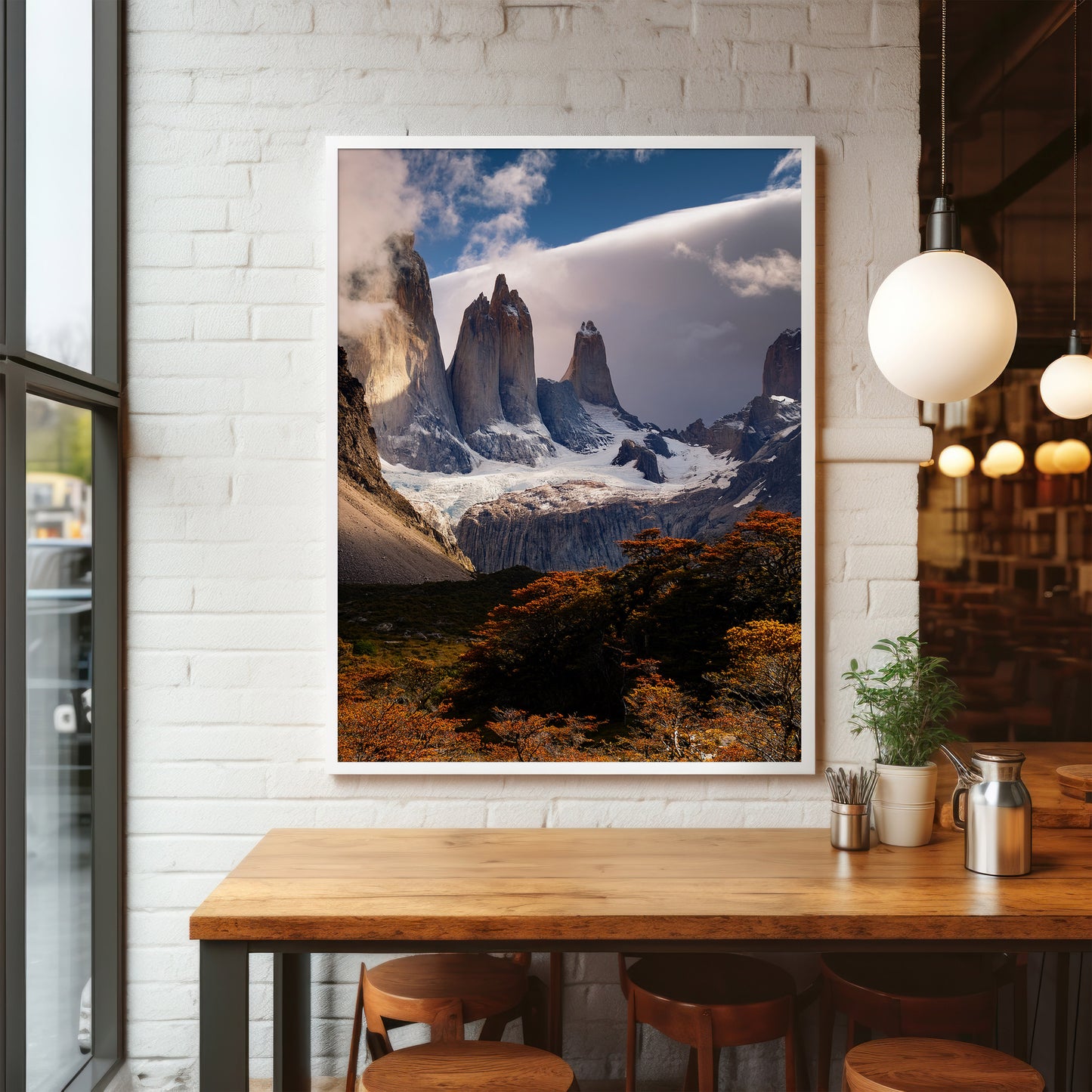 Torres del Paine Wall Art Set - Granite Spires & Glacier