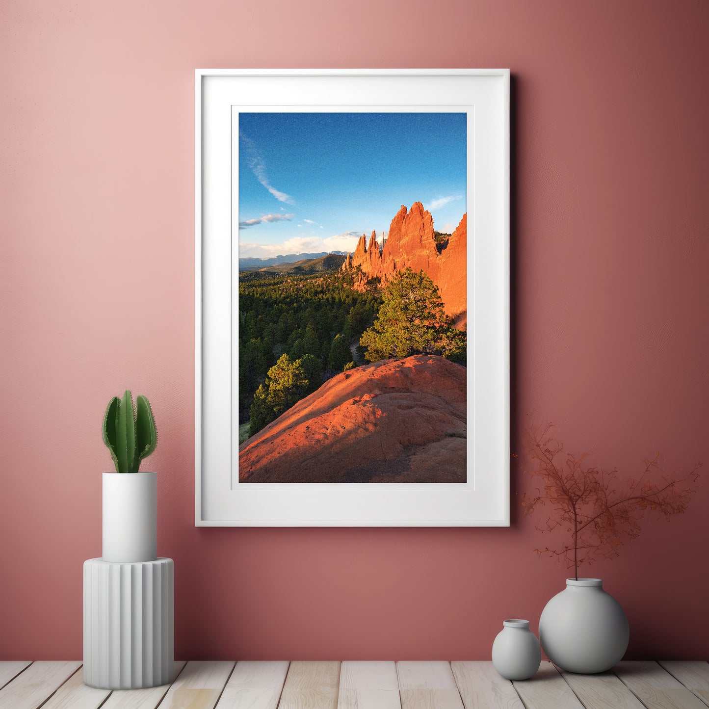 Garden of the Gods Wall Art Set - Colorado Red Rocks