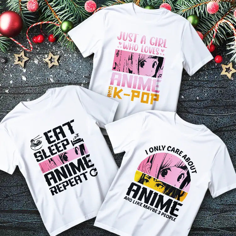 Anime T-Shirts collection – bold manga graphics and otaku streetwear