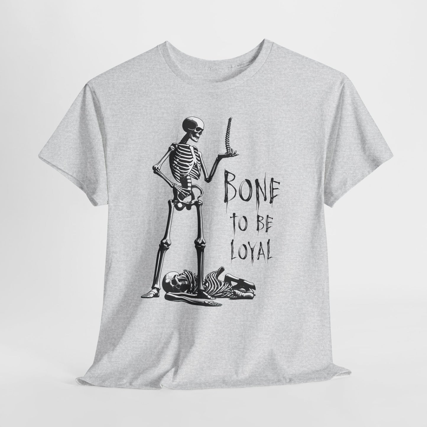 Skeleton Spine Pun T-Shirt - Funny Dark Humor Anatomy Tee