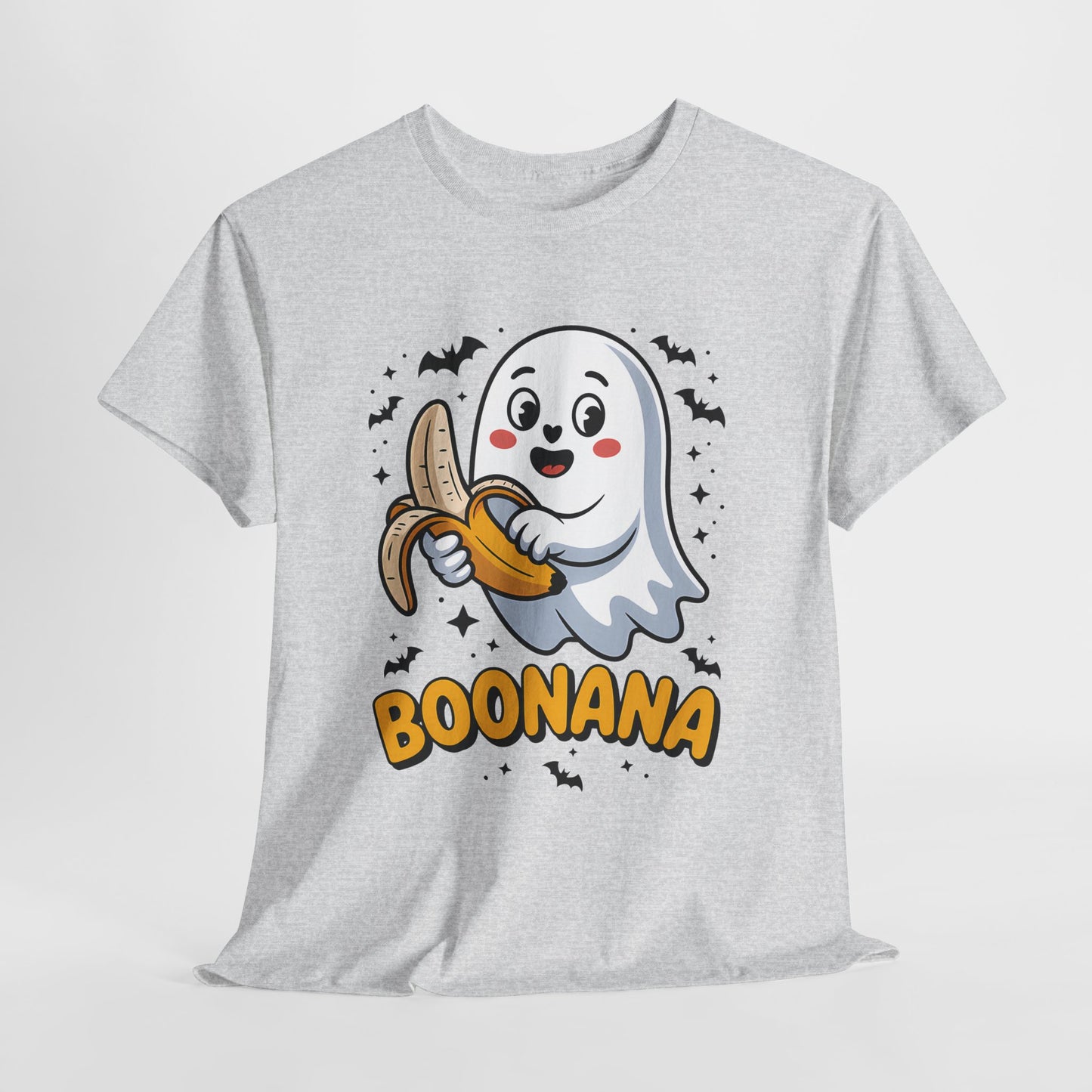 Boonana Ghost T-Shirt - Cute Halloween Banana Pun Tee