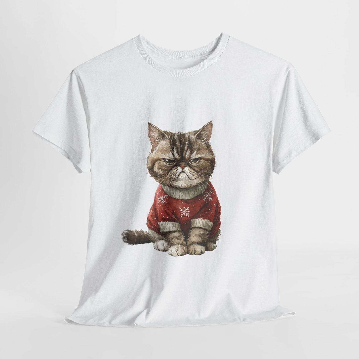 Grumpy Christmas Cat T-Shirt