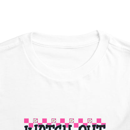 Watch Out Pre-K Shirt - Cute Toddler Back to School Tee, Preschool Here I Come Shirt for Kids, Colorful First Day of Pre-K Outfit