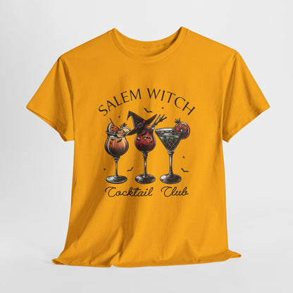Salem Witch Cocktail Club T-Shirt - Halloween Bar Crawl Tee
