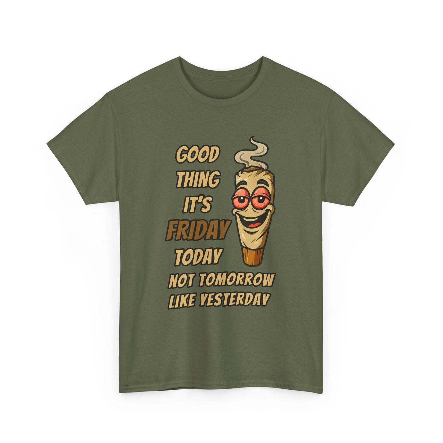 Good Thing It's Friday T-Shirt - Funny Chill Cartoon Tee
