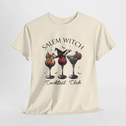 Salem Witch Cocktail Club T-Shirt - Halloween Bar Crawl Tee