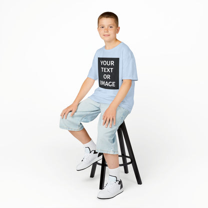 Kids Customizable Tee - Personalized Your Text or Image Shirt
