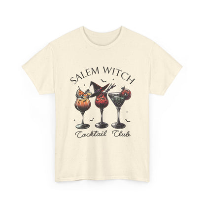 Salem Witch Cocktail Club T-Shirt - Halloween Bar Crawl Tee