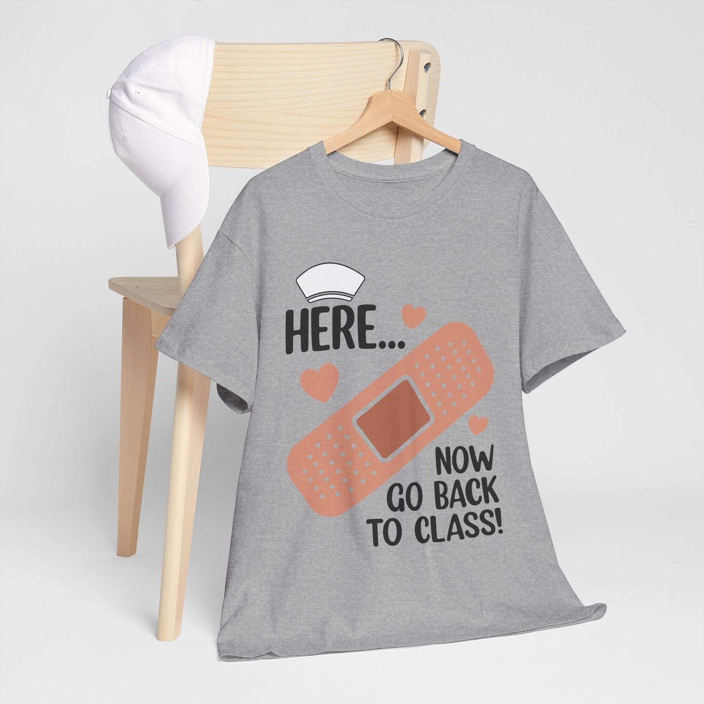 School Nurse Shirt - Bandage & Hearts Appreciation Tee