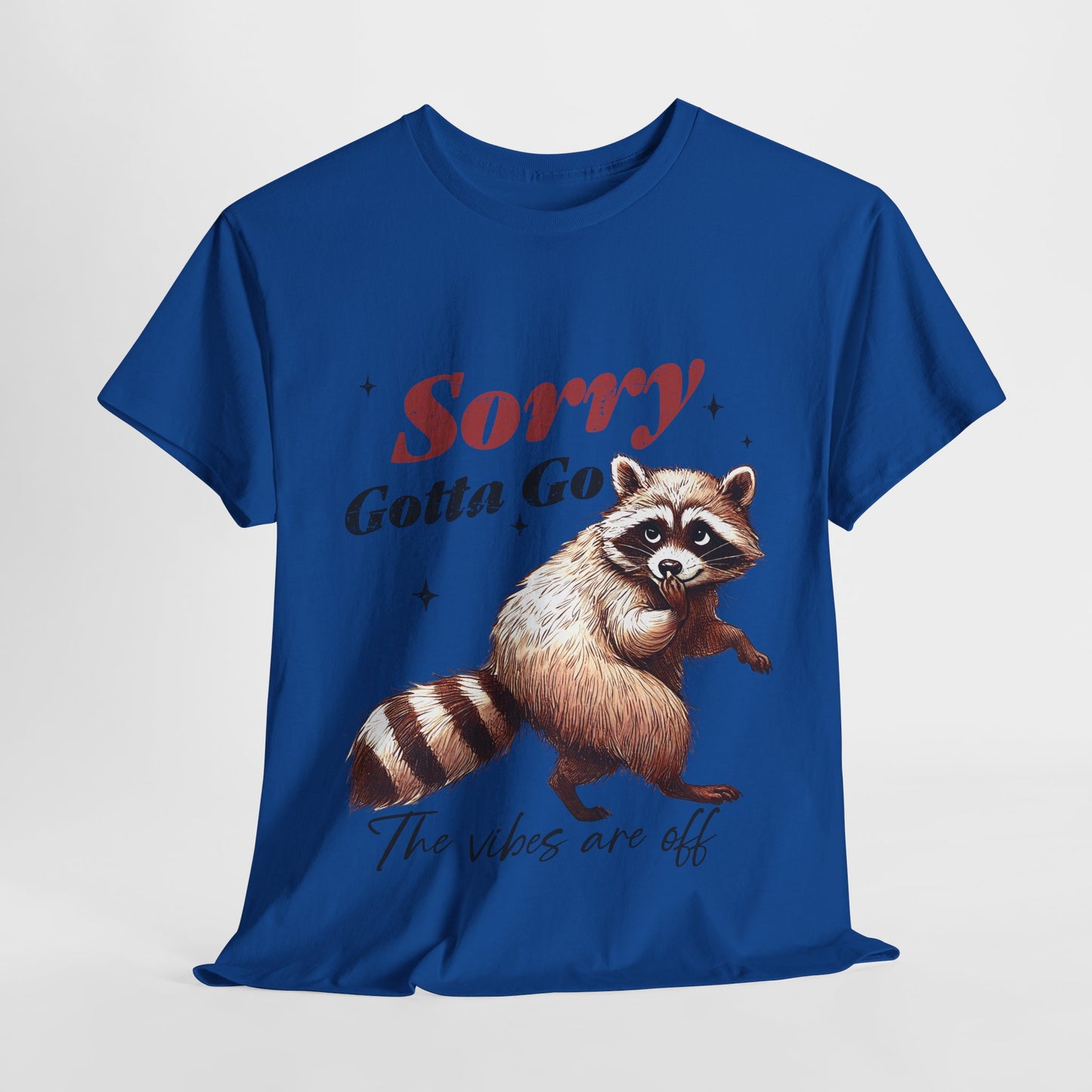 Sorry Raccoon T-Shirt - Cute Awkward Apology Tee