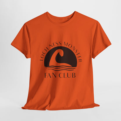 Loch Ness Monster T-Shirt - Minimal Nessie Line Art Scotland Tee