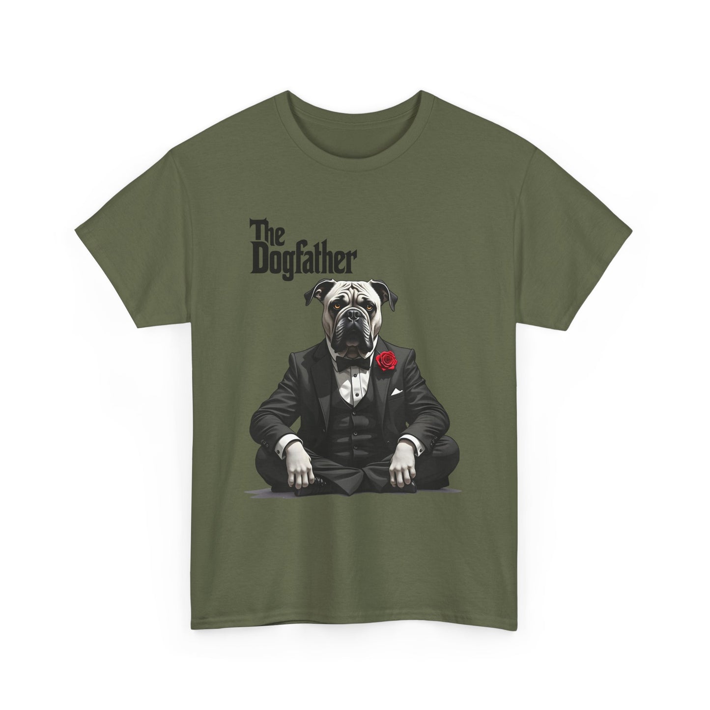 The Dogfather - Funny Mafia Dog Parody T-Shirt for Dog Lovers & Movie Fans