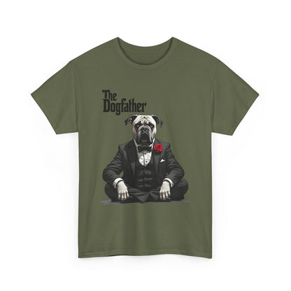 The Dogfather - Funny Mafia Dog Parody T-Shirt for Dog Lovers & Movie Fans