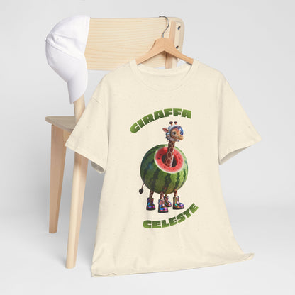 Giraffa Celeste Shirt – Funny Watermelon Space Giraffe Tee