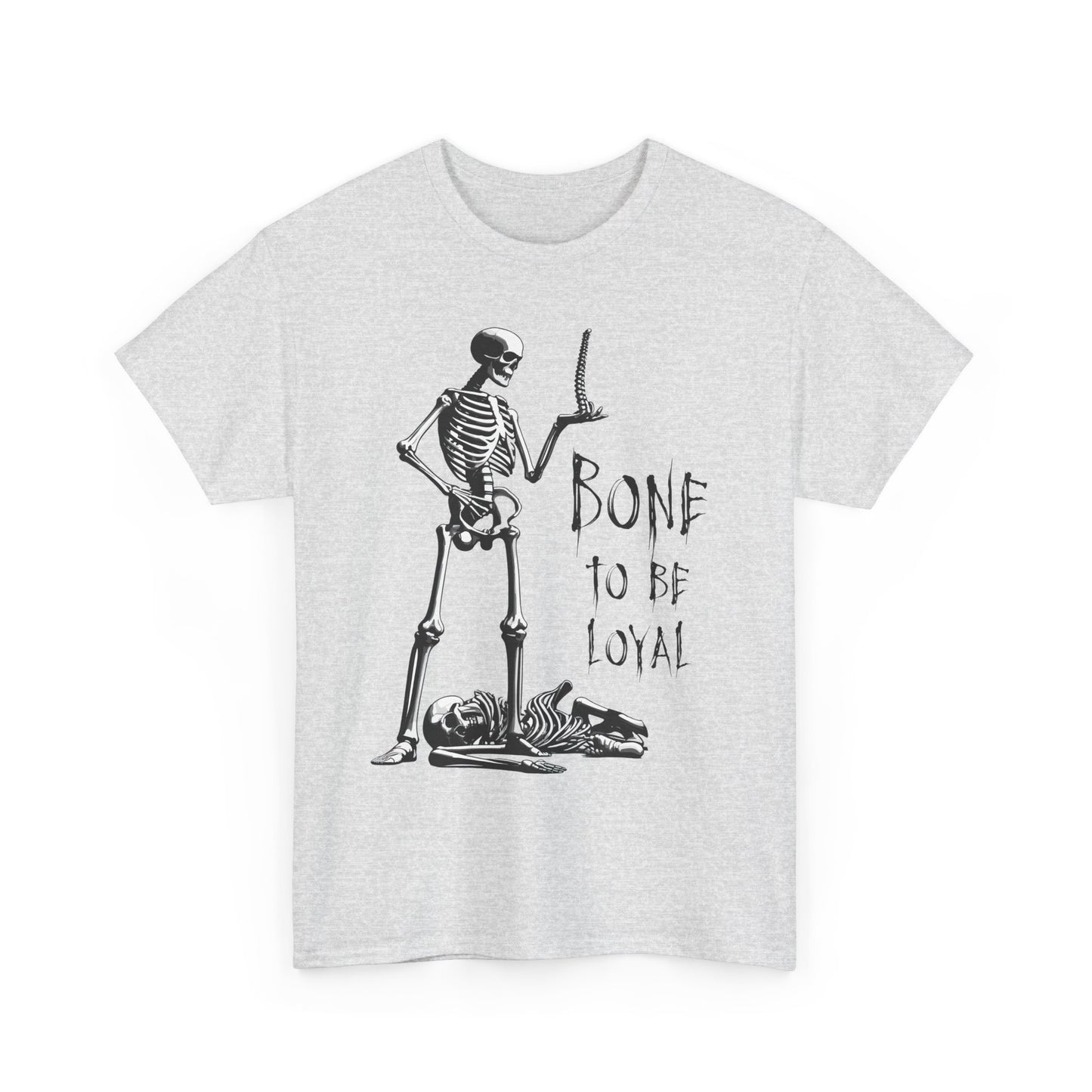 Skeleton Spine Pun T-Shirt - Funny Dark Humor Anatomy Tee