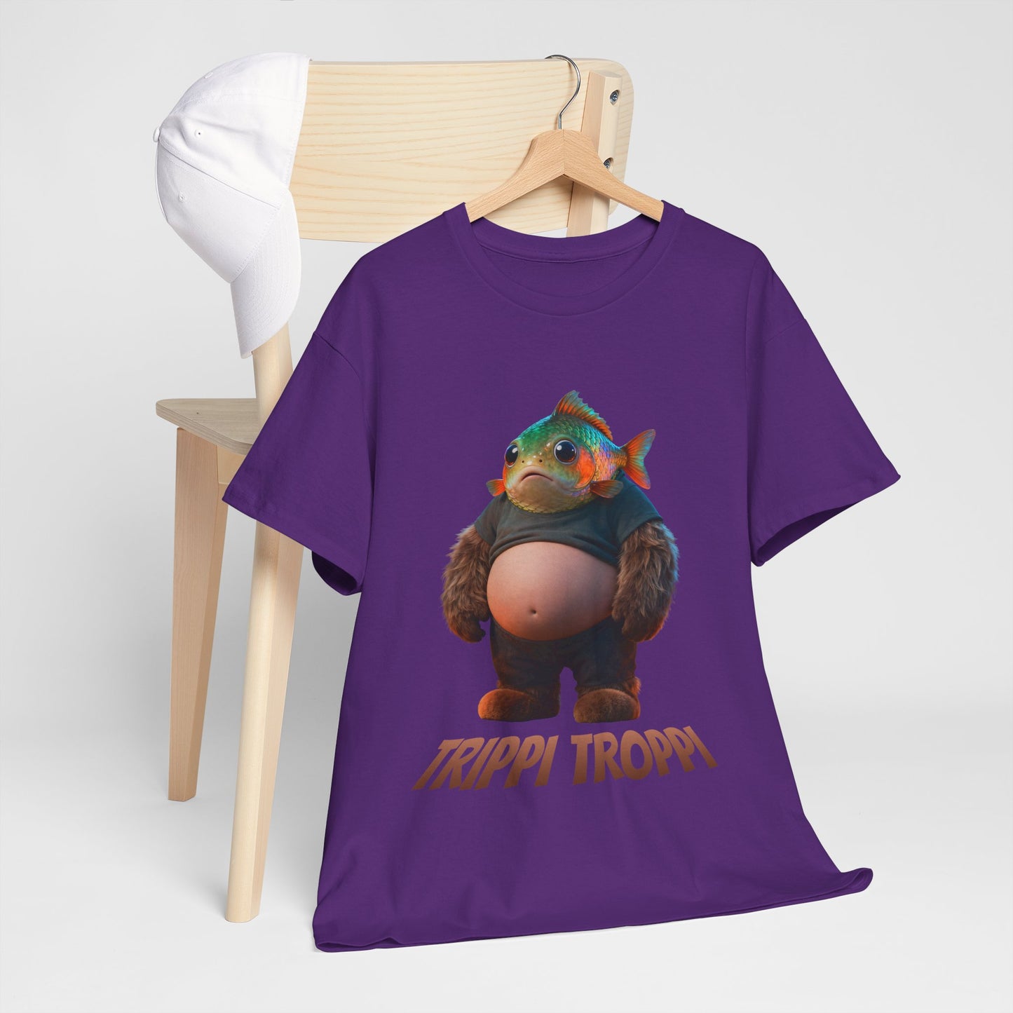Trippi Troppi Shirt – Absurd Fish Monster Funny Surreal Art Tee