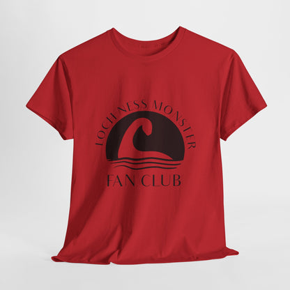 Loch Ness Monster T-Shirt - Minimal Nessie Line Art Scotland Tee