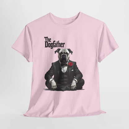 The Dogfather - Funny Mafia Dog Parody T-Shirt for Dog Lovers & Movie Fans