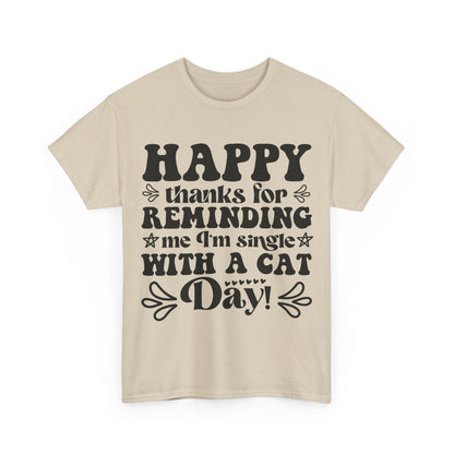 Cattitude Cat T-Shirt - Minimalist Sassy Line Art Tee