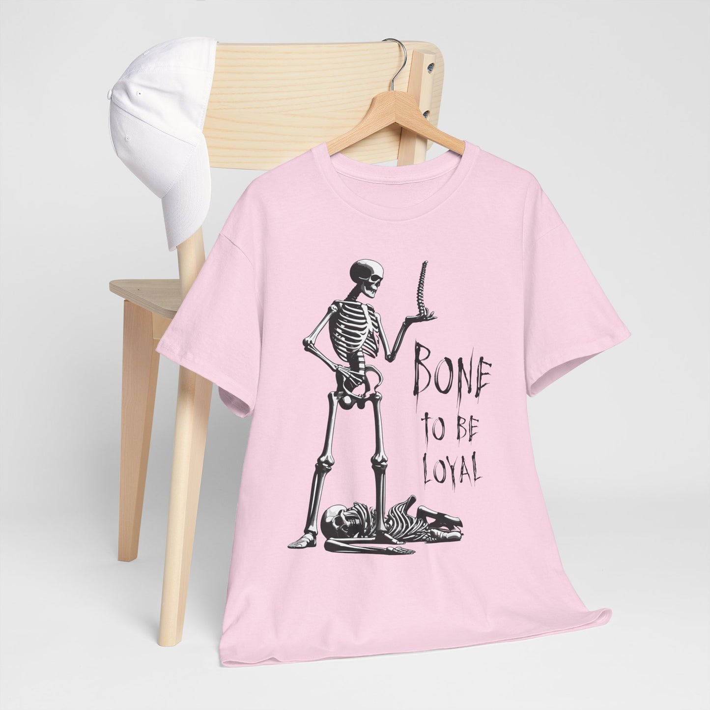 Skeleton Spine Pun T-Shirt - Funny Dark Humor Anatomy Tee