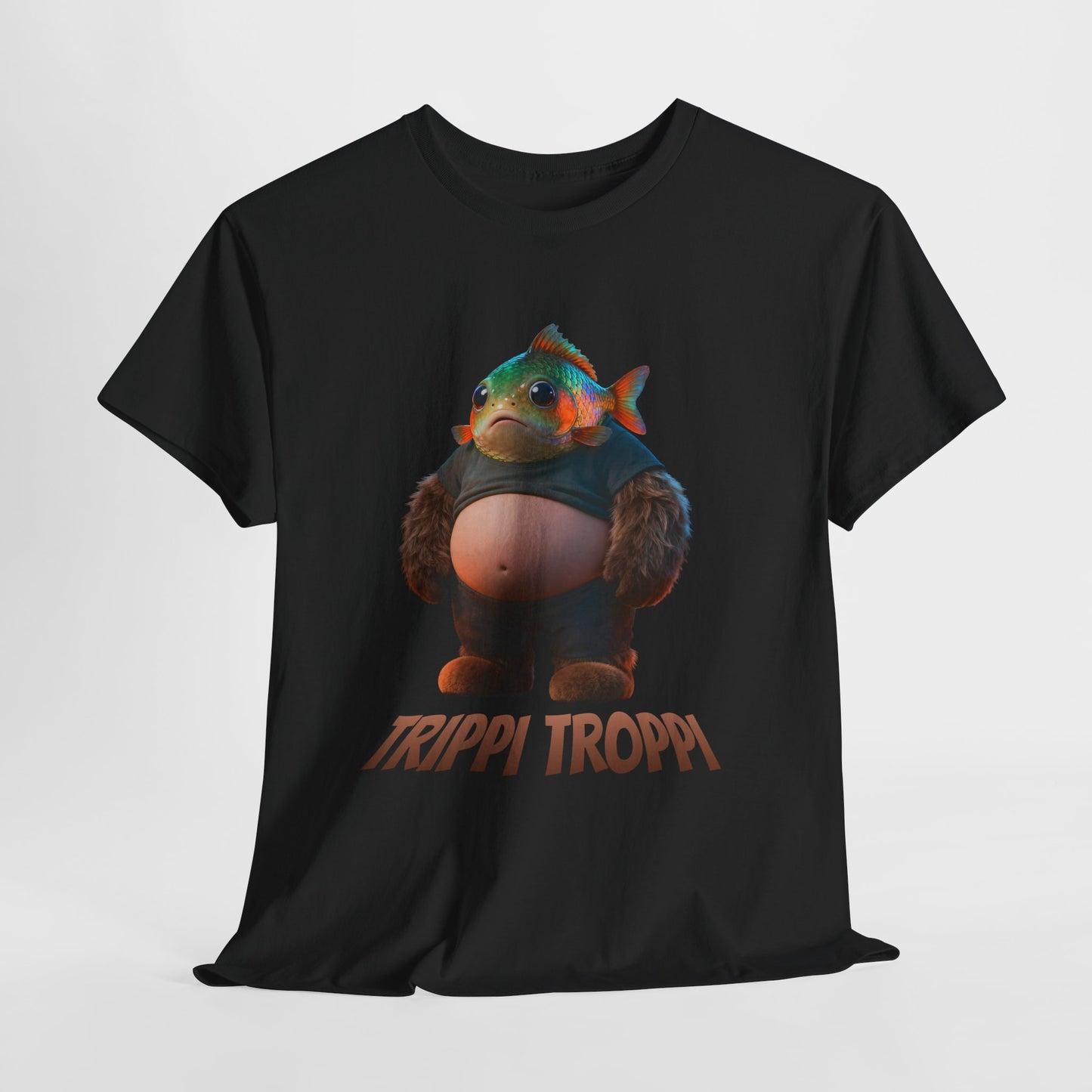 Trippi Troppi Shirt – Absurd Fish Monster Funny Surreal Art Tee