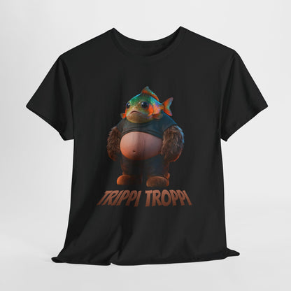 Trippi Troppi Shirt – Absurd Fish Monster Funny Surreal Art Tee