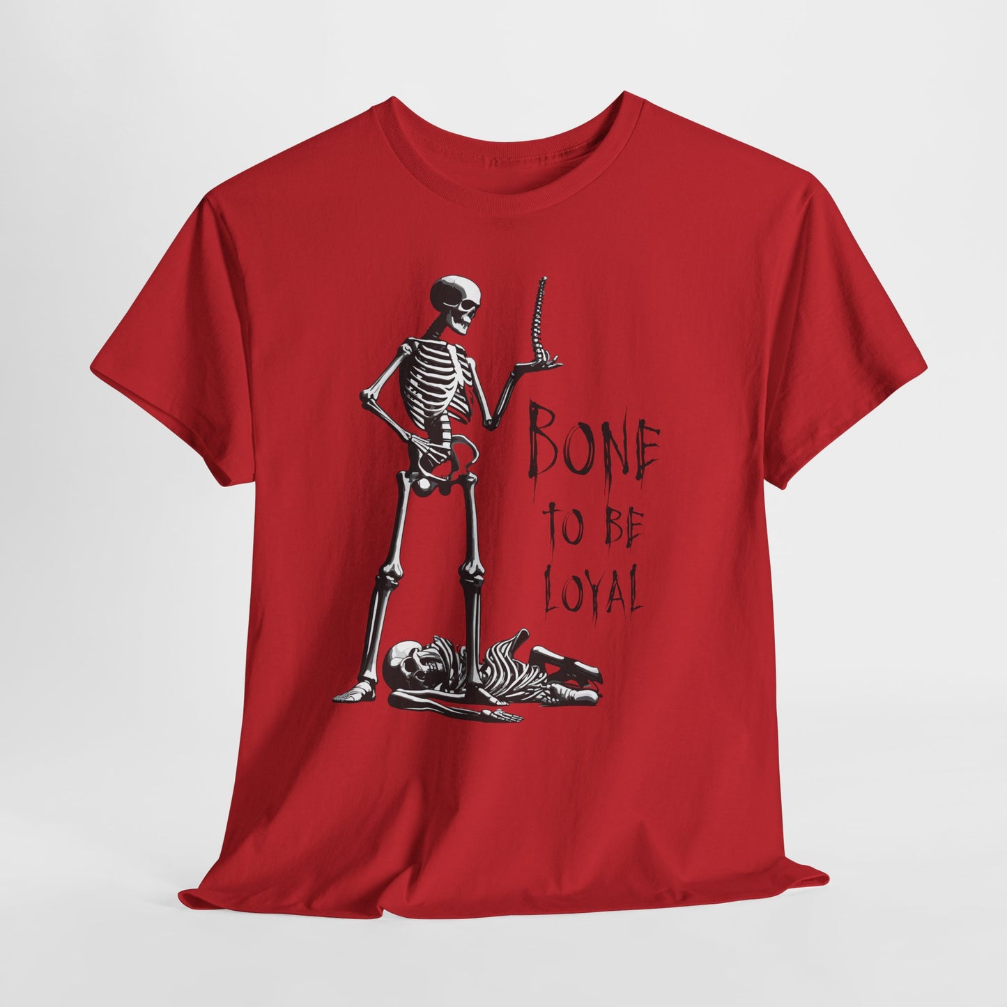 Skeleton Spine Pun T-Shirt - Funny Dark Humor Anatomy Tee
