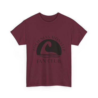 Loch Ness Monster T-Shirt - Minimal Nessie Line Art Scotland Tee