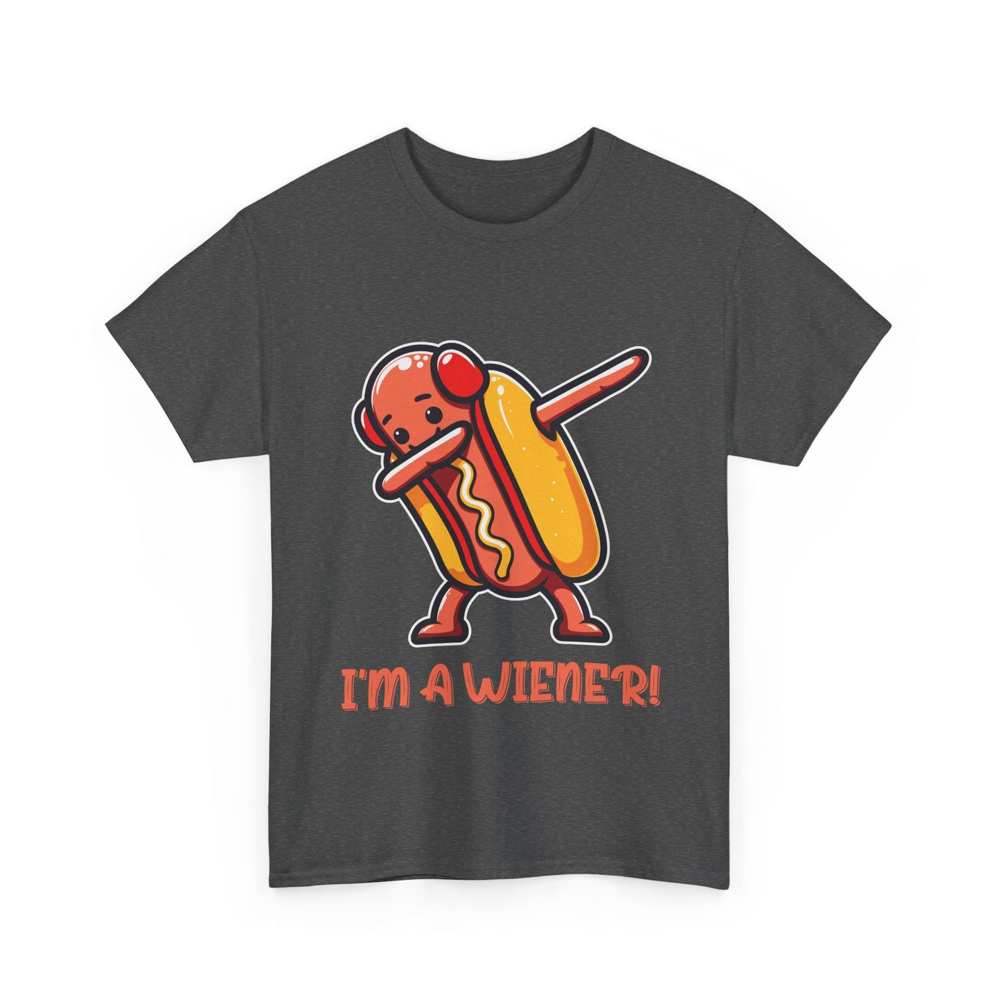 I'm a Wiener Hot Dog T-Shirt - Funny BBQ Pun Kawaii Tee