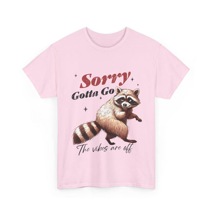 Sorry Raccoon T-Shirt - Cute Awkward Apology Tee