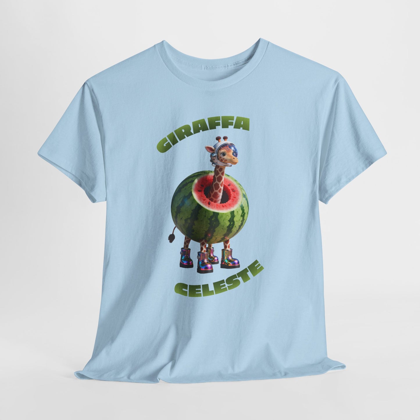 Giraffa Celeste Shirt – Funny Watermelon Space Giraffe Tee