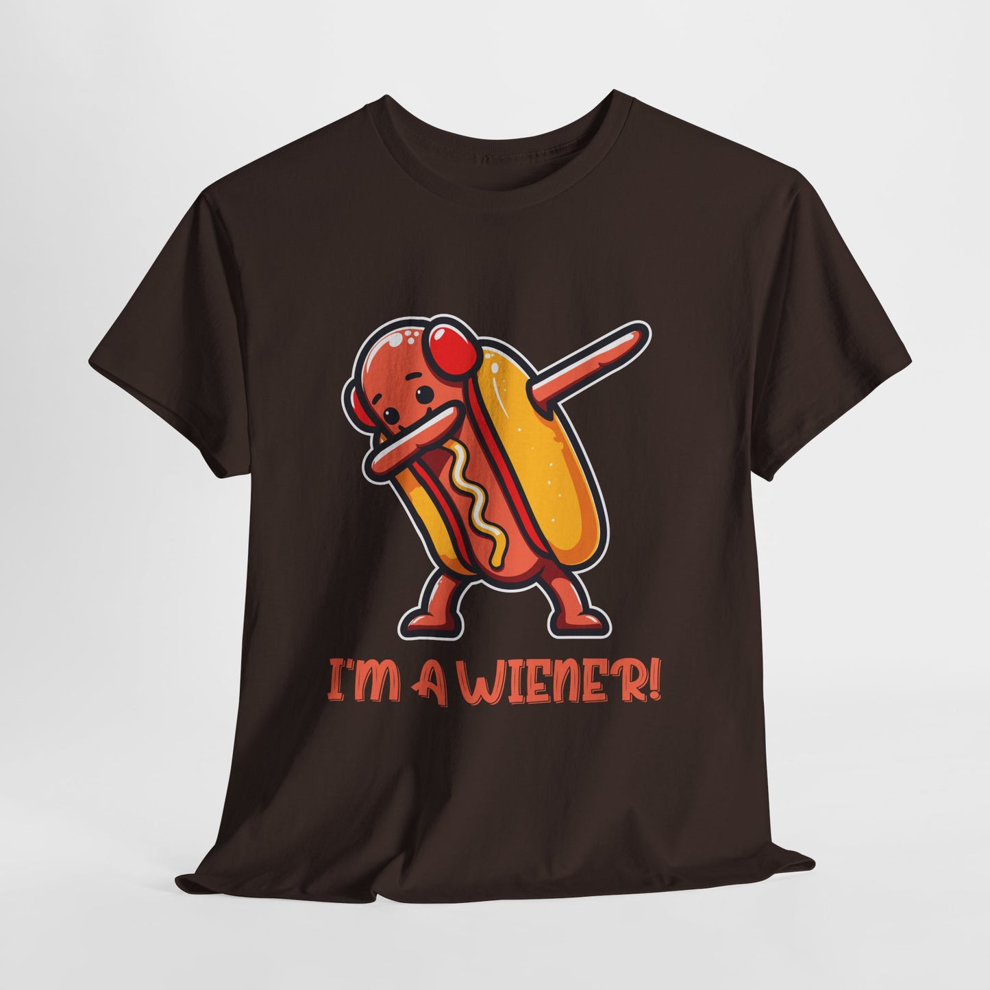 I'm a Wiener Hot Dog T-Shirt - Funny BBQ Pun Kawaii Tee