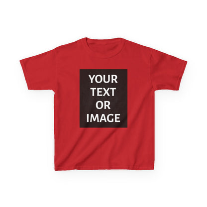 Kids Customizable Tee - Personalized Your Text or Image Shirt