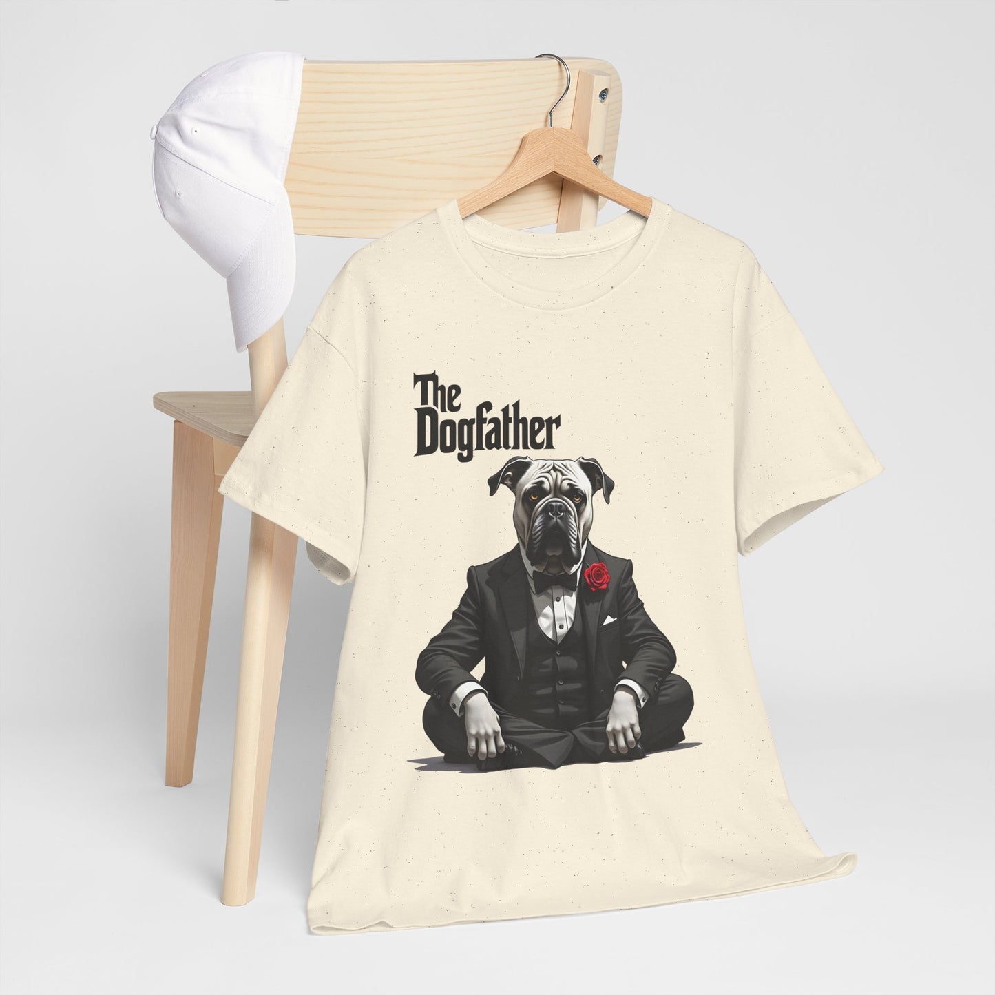 The Dogfather - Funny Mafia Dog Parody T-Shirt for Dog Lovers & Movie Fans