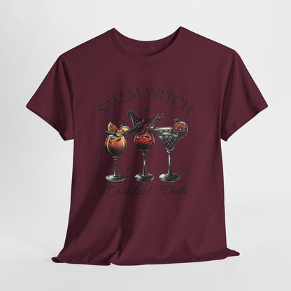Salem Witch Cocktail Club T-Shirt - Halloween Bar Crawl Tee