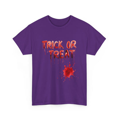 Trick or Treat Blood T-Shirt - Dripping Horror Halloween Tee