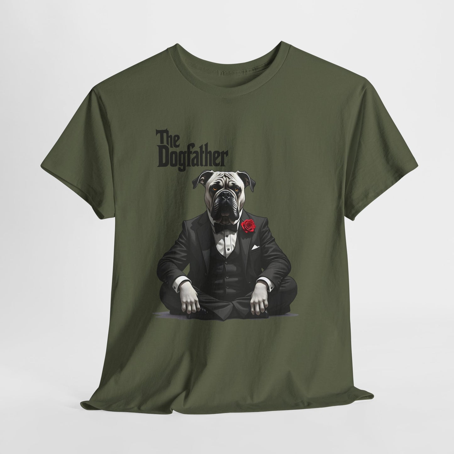 The Dogfather - Funny Mafia Dog Parody T-Shirt for Dog Lovers & Movie Fans