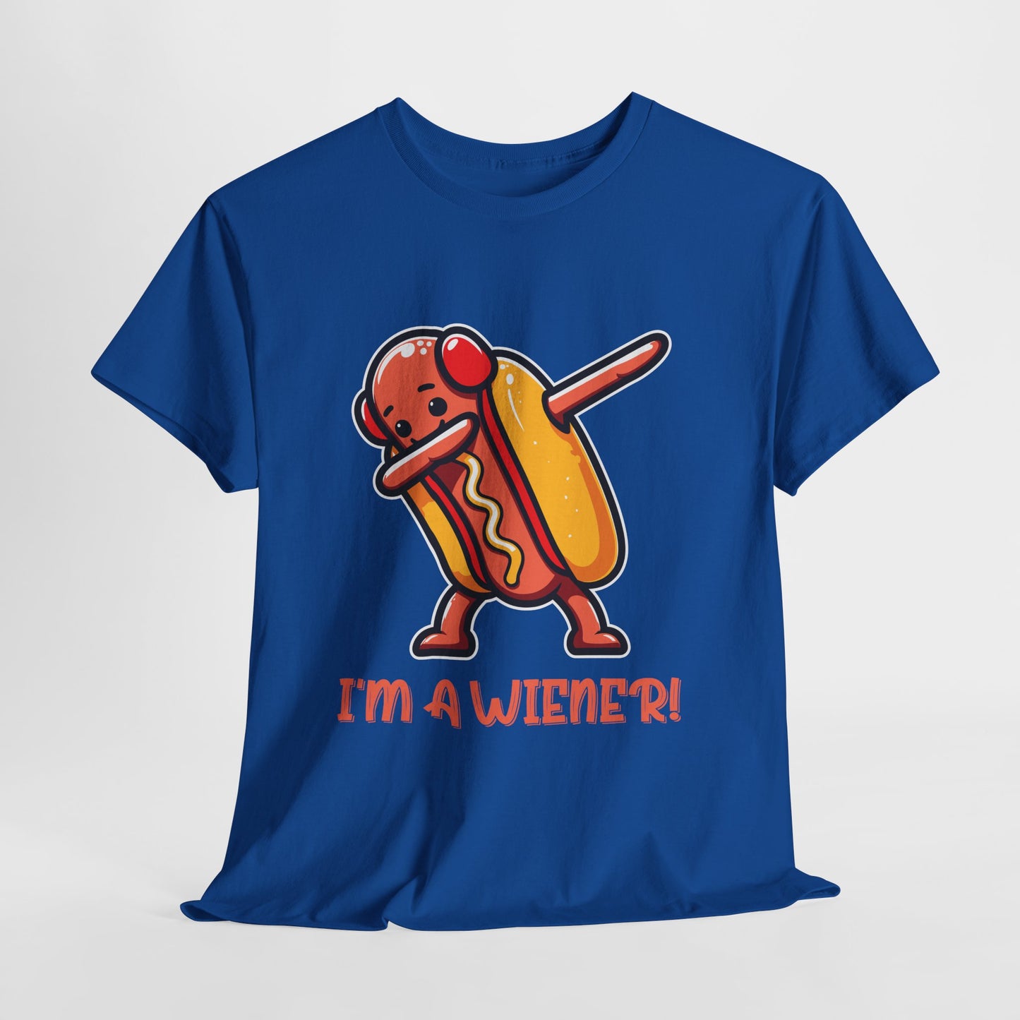 I'm a Wiener Hot Dog T-Shirt - Funny BBQ Pun Kawaii Tee