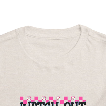 Watch Out Pre-K Shirt - Cute Toddler Back to School Tee, Preschool Here I Come Shirt for Kids, Colorful First Day of Pre-K Outfit