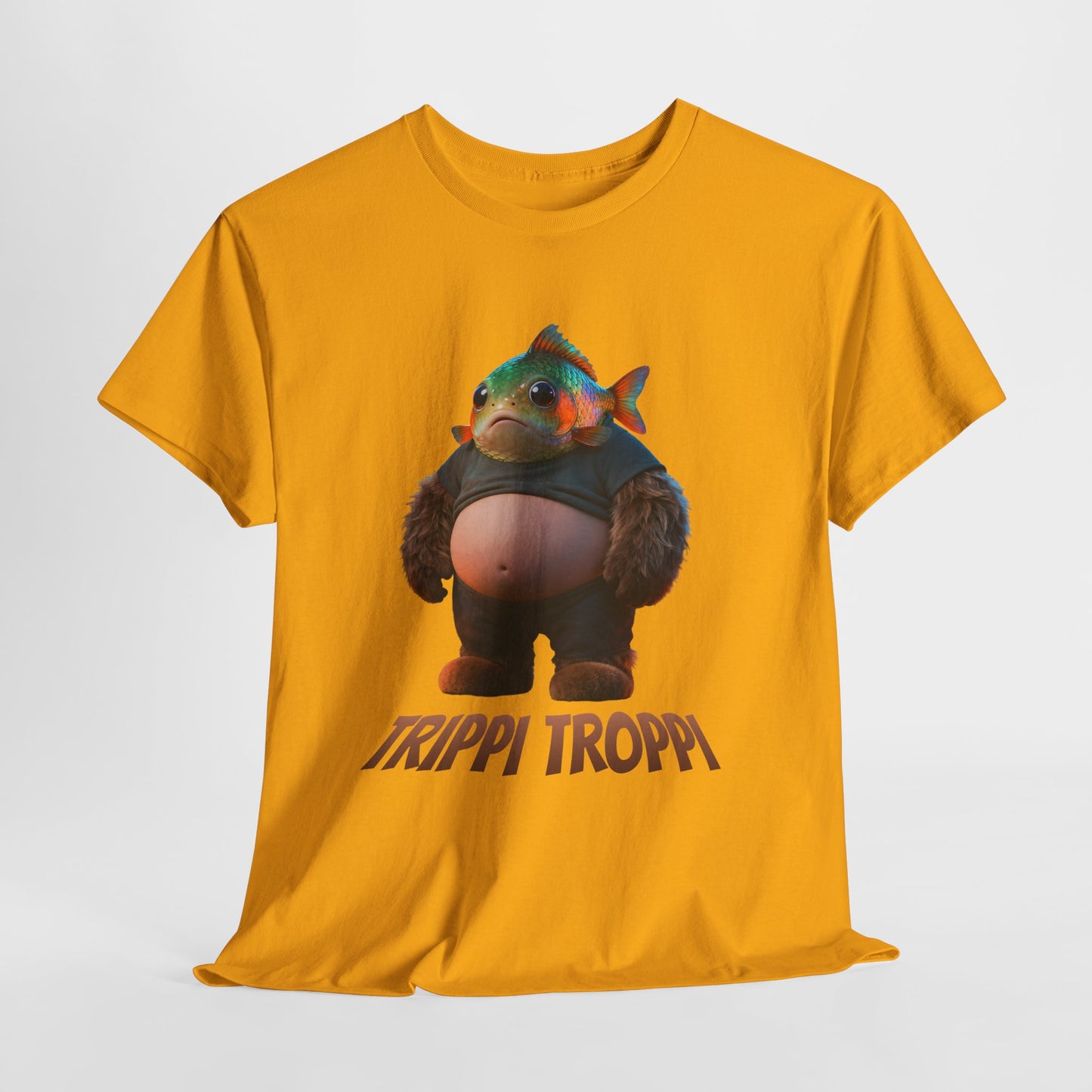 Trippi Troppi Shirt – Absurd Fish Monster Funny Surreal Art Tee