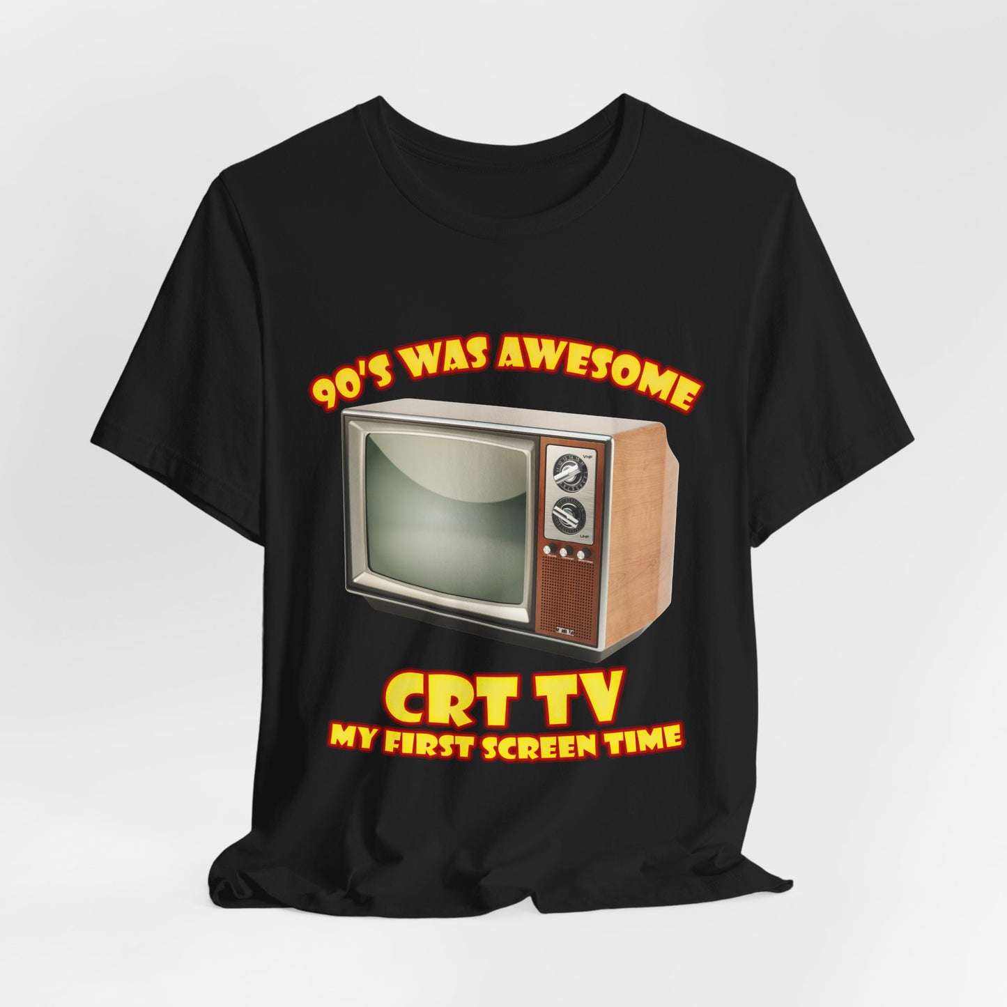 My First Screen Time T-Shirt - Retro CRT TV 90s Tee