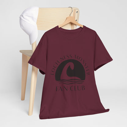 Loch Ness Monster T-Shirt - Minimal Nessie Line Art Scotland Tee