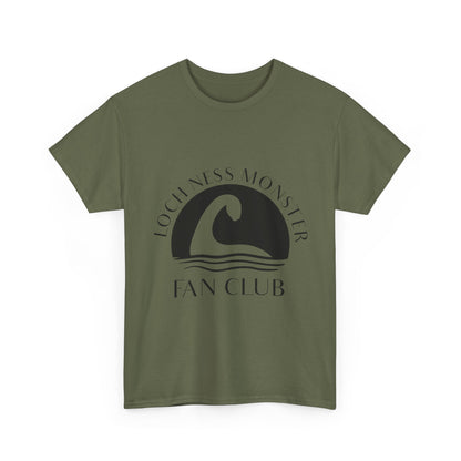 Loch Ness Monster T-Shirt - Minimal Nessie Line Art Scotland Tee