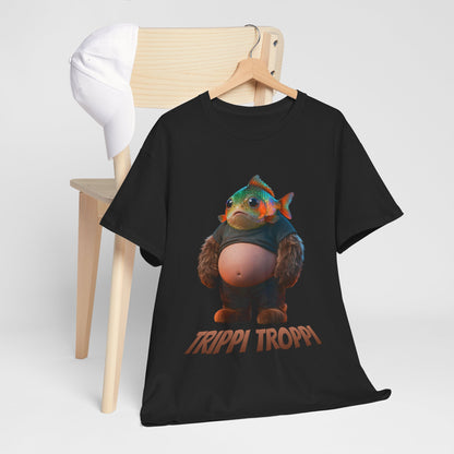 Trippi Troppi Shirt – Absurd Fish Monster Funny Surreal Art Tee